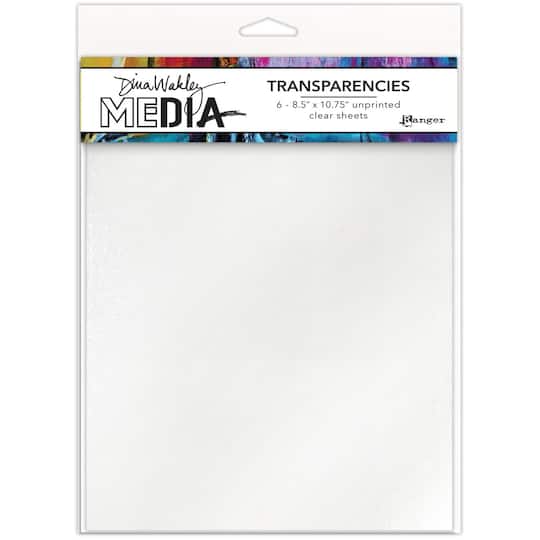 Dina Wakley Media Clear Transparencies Set